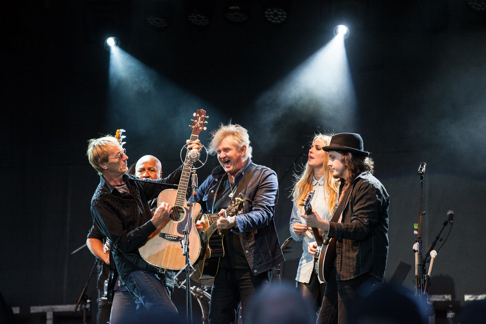 Tom Cochrane at the Canadian Badlands Concert Amphitheatre